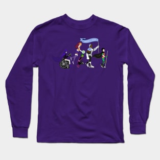 Disabled And Proud (Teen Titans) Long Sleeve T-Shirt